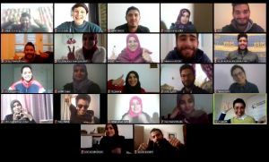 CLI online learning Tunisia group photo